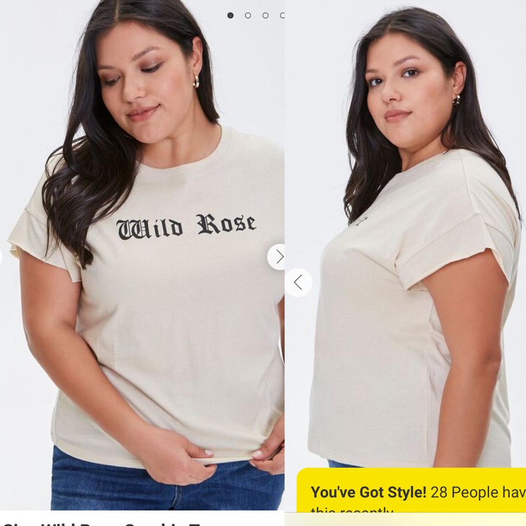 [virusplussize]Sale outlet - Áo thun F21 PLUS