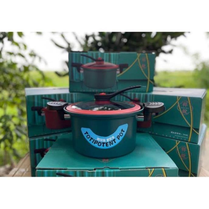Nồi áp suất Totipotent Pot cao cấp đun cả được bếp ga và bếp từ