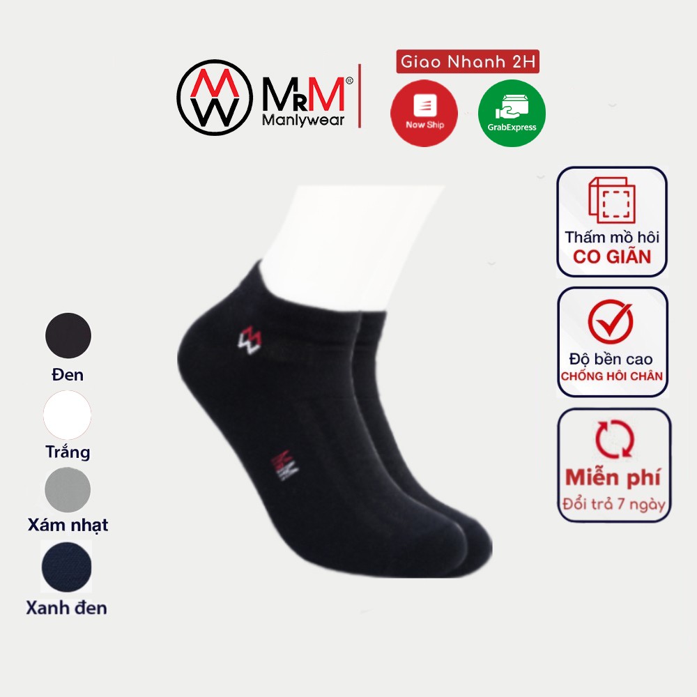 Tất nam cổ ngắn cotton MRM Manlywear