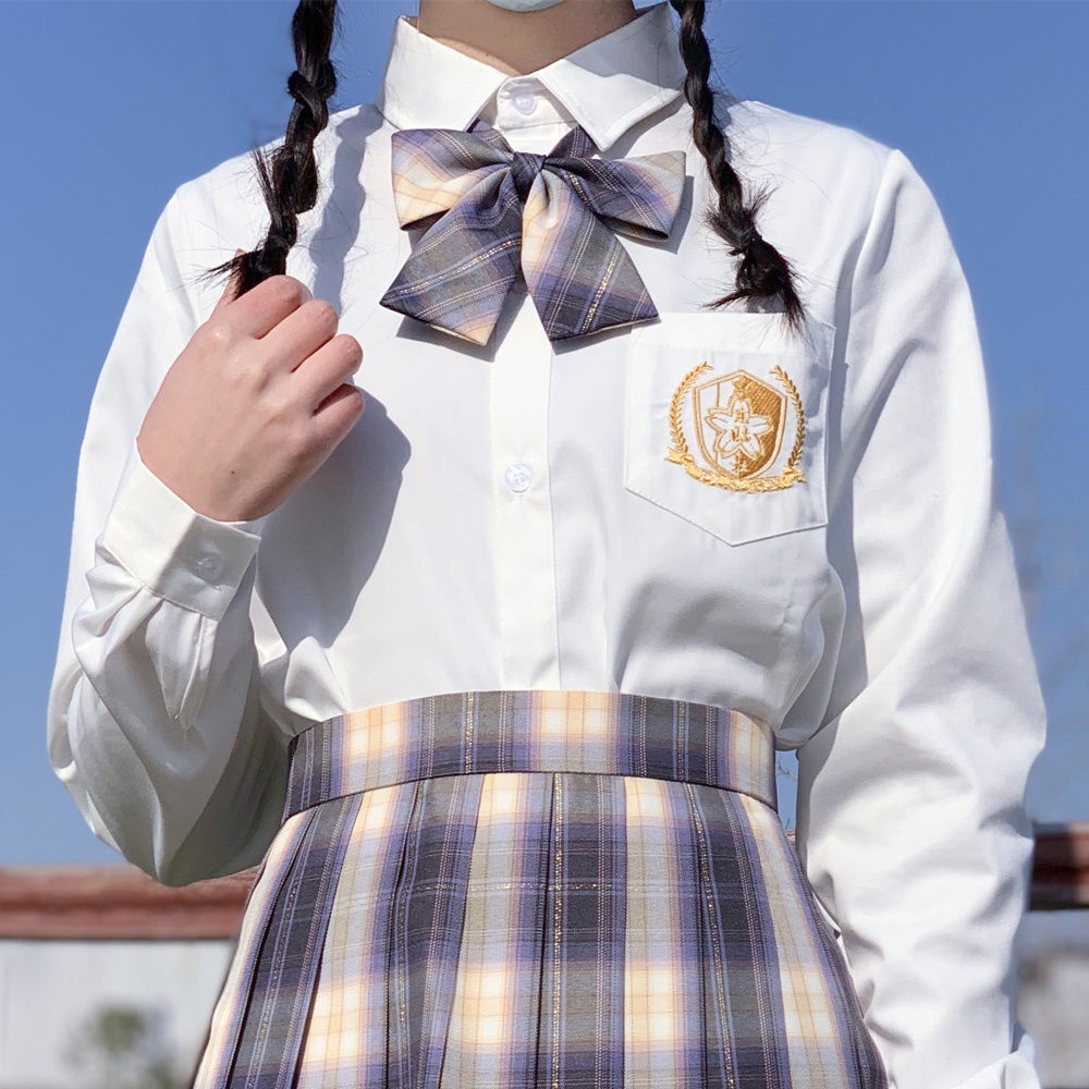 Áo blouse BL tay dài/ngắn đồng phục Seifuku/JK - Đông