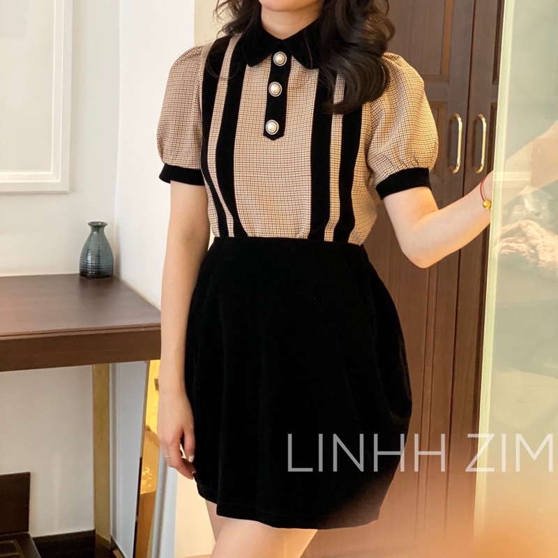 CHÂN VÁY NHUNG- LINHH ZIM