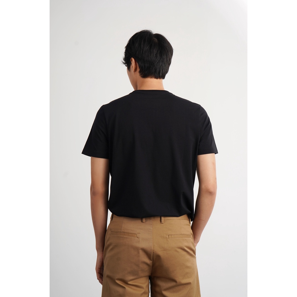 Áo Thun Nam Tay Ngắn Trơn Form Fitted - Routine 10S21TSH019C