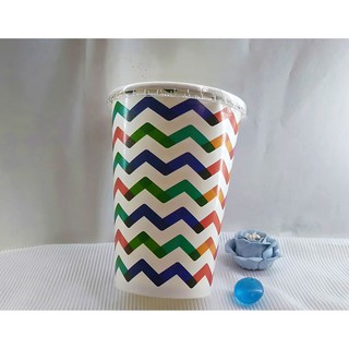 10 Ly Giấy Color 300ml Không Nắp Dùng Một Lần Cho Bữa Tiệc | Ly Giấy Dùng Cho Tiệc Cưới Sinh Nhật