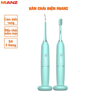 Bàn chải đánh răng điện cảm ứng - Sạc không dây, chống nước IPX7 – BH 3 tháng - MIANZ STORE