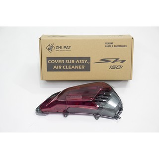 Ốp lọc gió trong suốt Honda SH 2017-2019 màu KHÓI / ĐỎ ( cực kỳ thời thượng )