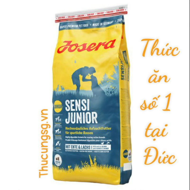 Thức ăn chó Josera Sensi Junior 900g(thức ăn số 1 tại Đức)