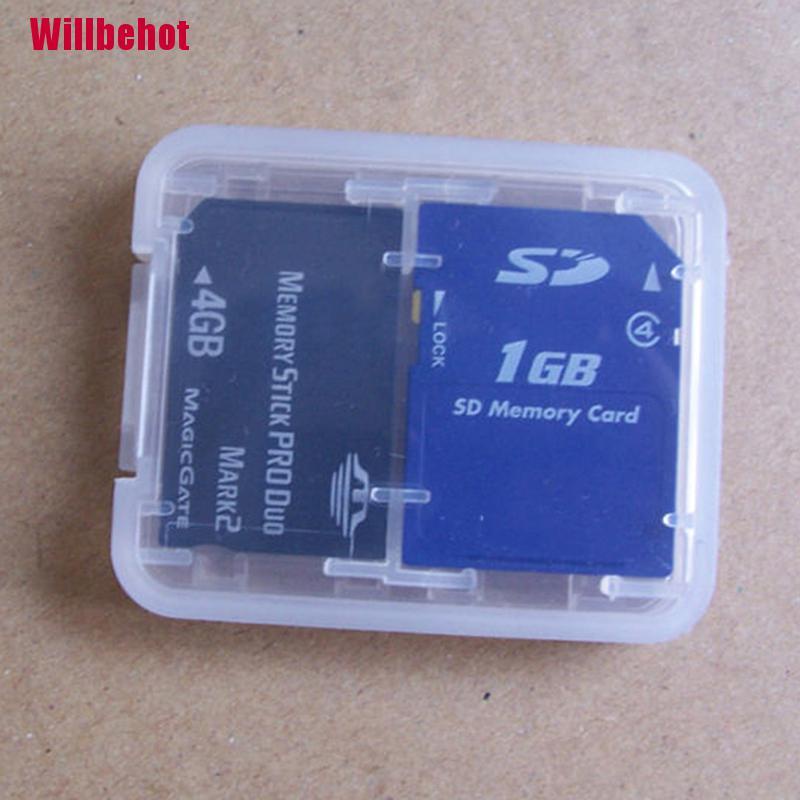 Hộp đựng thẻ nhớ Micro Sd Tf Sdhc Mspd 8 ngăn