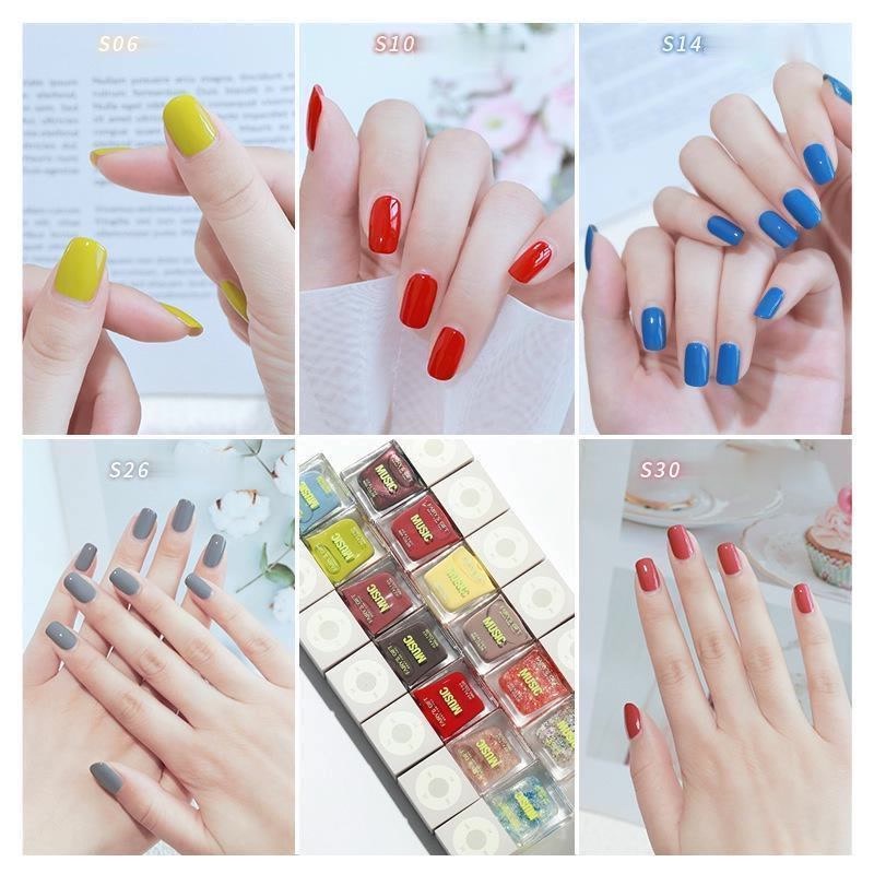 Sơn móng tay 40 màu lâu trôi thời trang cho nữ chống nước lâu trôi nội địa Trung