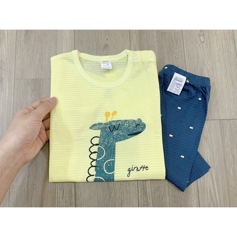 Bộ cotton giấy Minou xuất dư Hàn