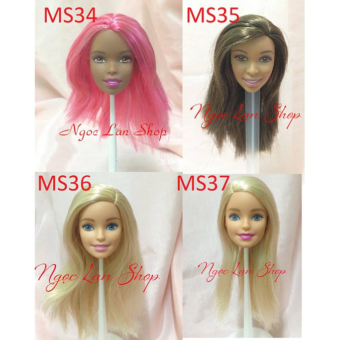 Đầu búp bê chính hãng mattel