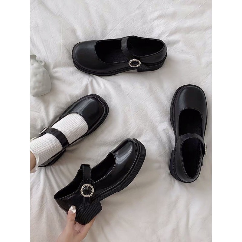 Giày Mary Jane gót 4cm (Ảnh thật ở cuối) | BigBuy360 - bigbuy360.vn