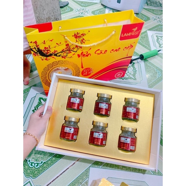 Hộp 6 hủ yến sào 30% mix đủ vị