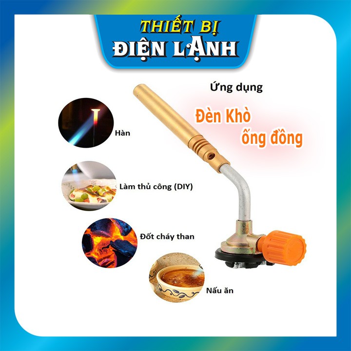 Đèn Khò ống đồng,sử dụng bình gas mini chính hãng(shoppe Viet Nam)