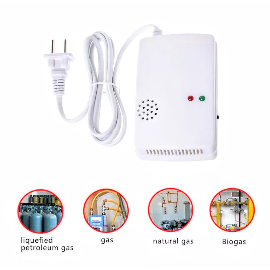 Báo động rò rỉ khí gas xì âm thanh lớn bảo vệ căn bếp và ngôi nhà bạn khỏi cháy nổ nâng tầm an toàn cho ngôi nhà