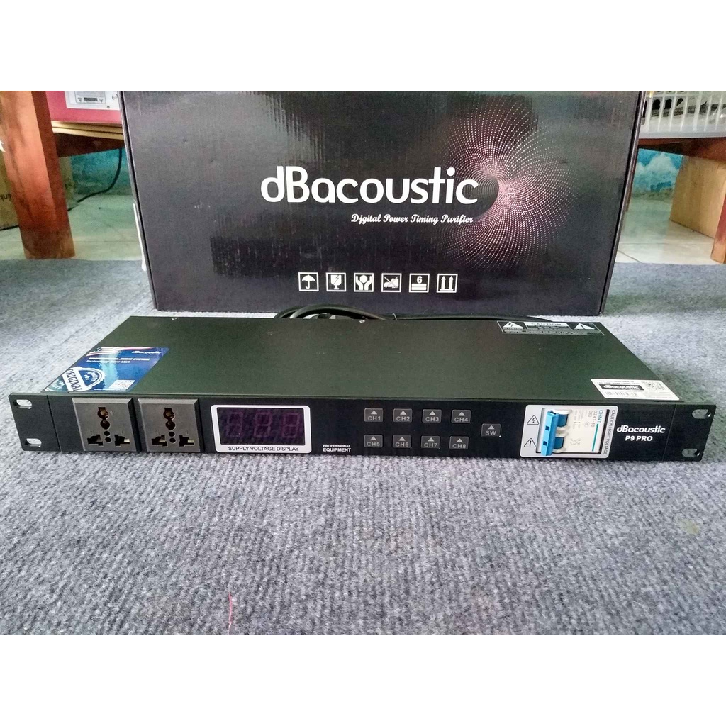 QUẢN LÝ NGUỒN DBACOUSTIC P9 PRO CHÍNH HÃNG