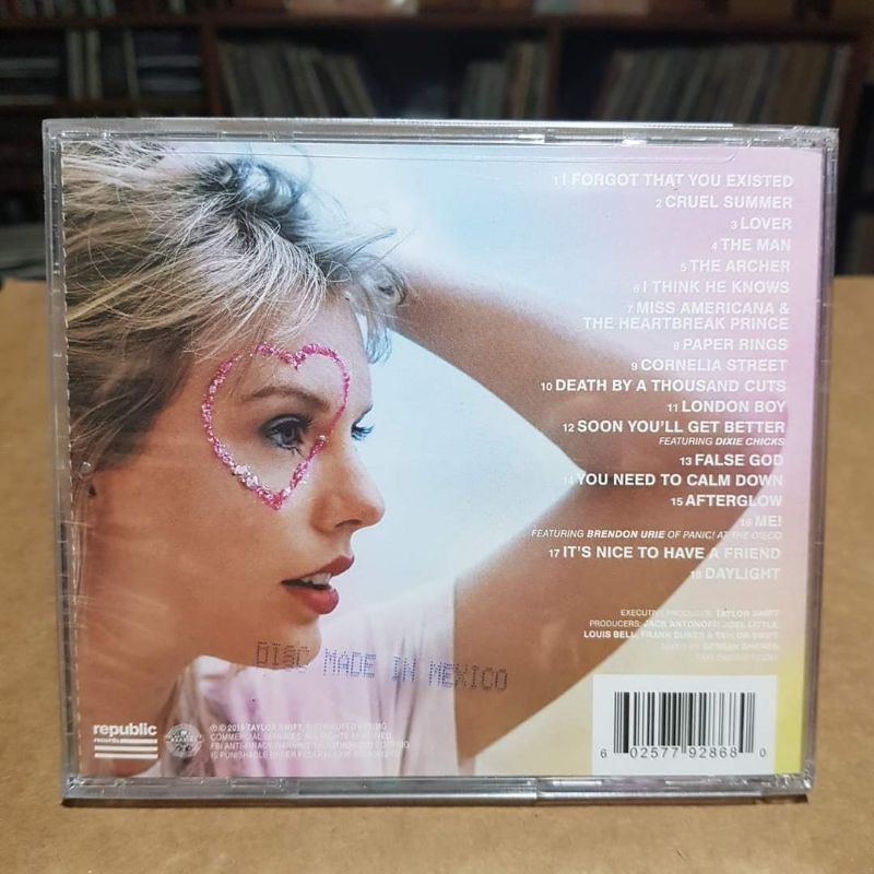 Taylor Swift Lover cd