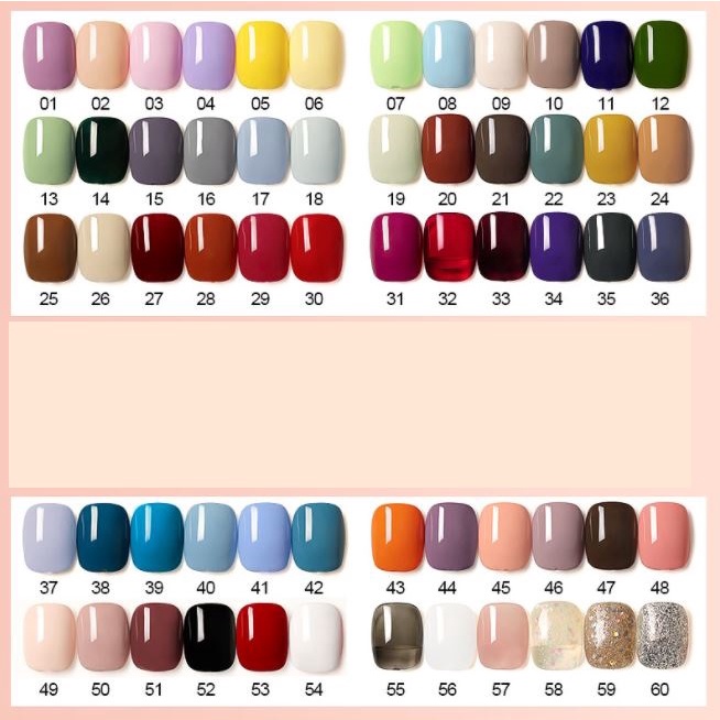 Full SET  Sơn Gel Đủ Màu Loại Mới