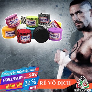 🎁 Băng đa boxing Twins ⚡FREESHIP⚡ Dây quấn tay tập võ 5m