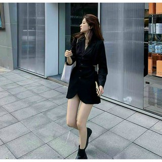 Set váy vest hở lưng sang chảnh