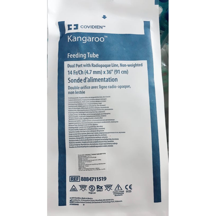 DÂY CHO ĂN THÁNG COVIDIEN KANGAROO 14FR