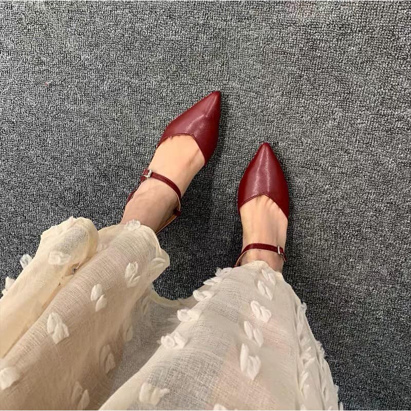 Guốc công sở thời trang nữ 3 phân