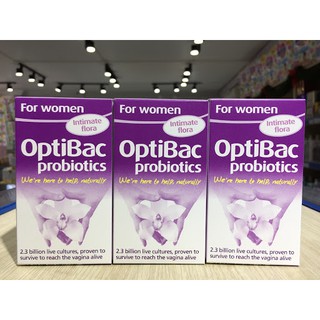 Men vi sinh Optibac tím cho phụ nữ
