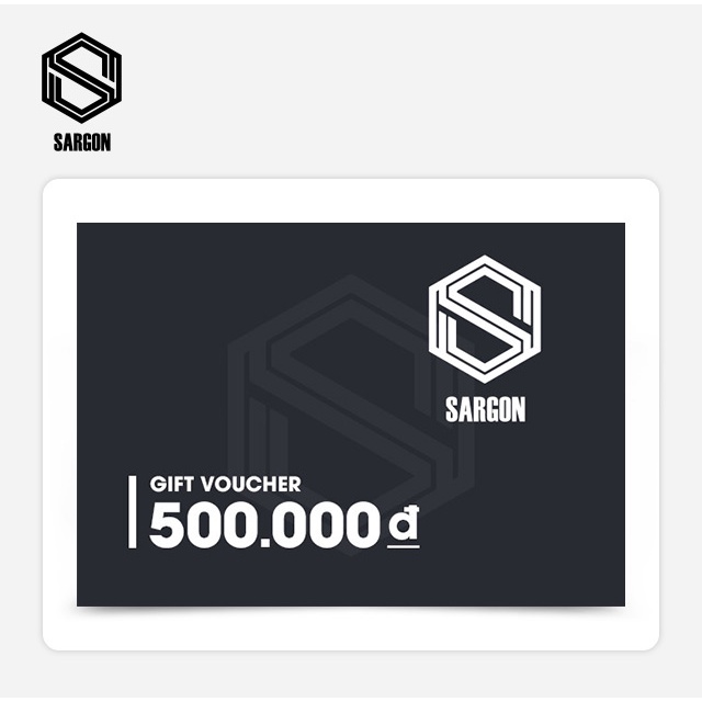Toàn quốc [Evoucher] Sargon Bistro Phiếu quà tặng 500K