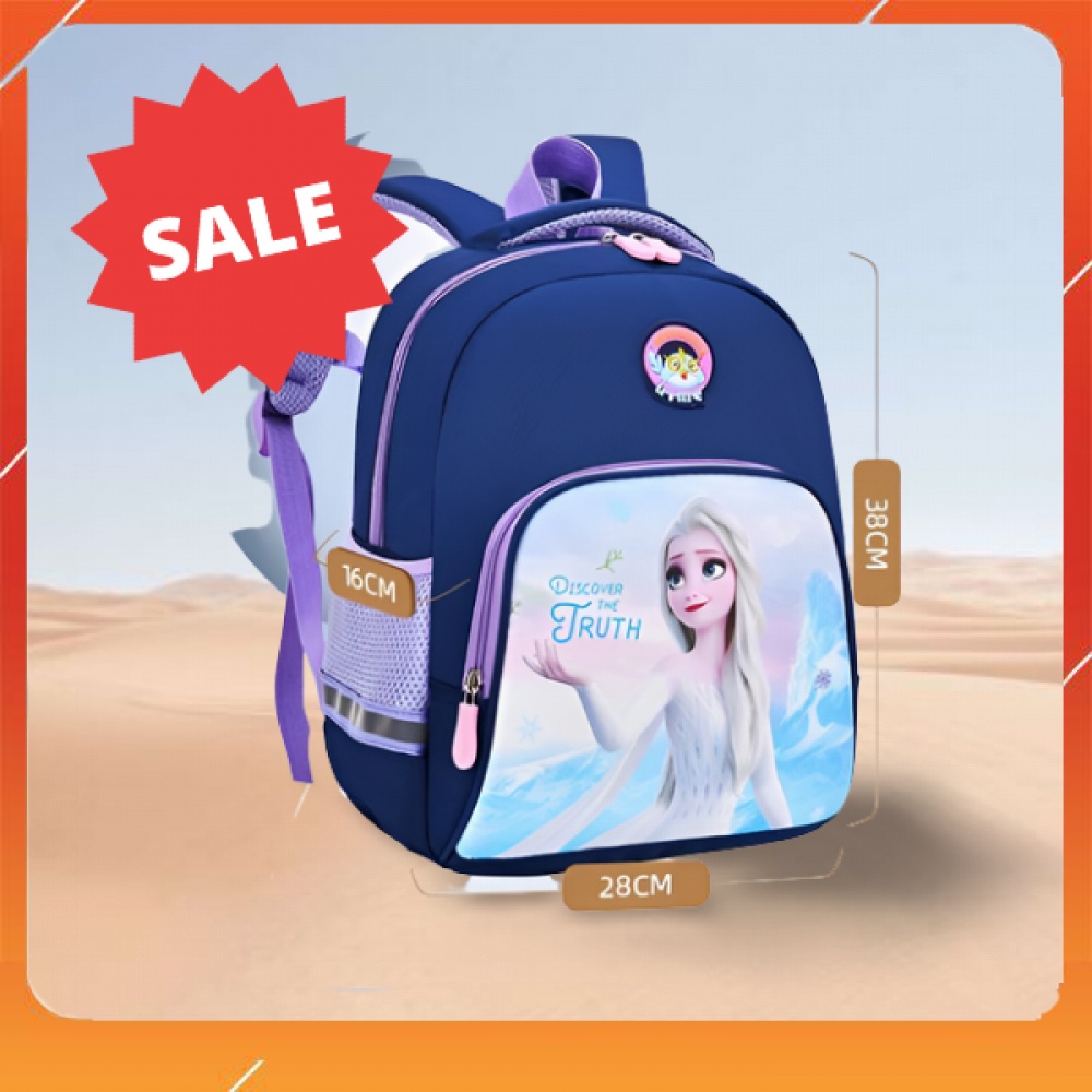 Balo tiểu học bé gái, bé trai siêu nhân nhện nhiều ngăn dành cho bé từ lớp 1-5