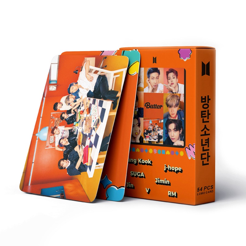 Set 54 tấm thẻ ảnh nhóm nhạc BTS