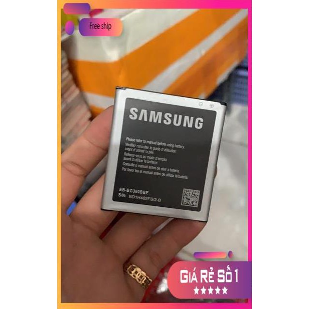 Pin Samsung Galaxy J2 2015, Core Prime G360 dung lượng 2000mAh xịn có bảo hành