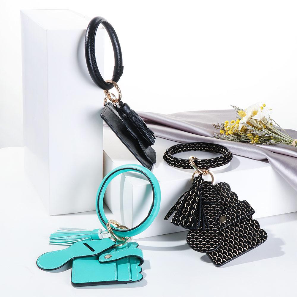 UUMIR Ví Vòng Tay Da PU Phối Tua Rua Thời Trang Cho Nữ