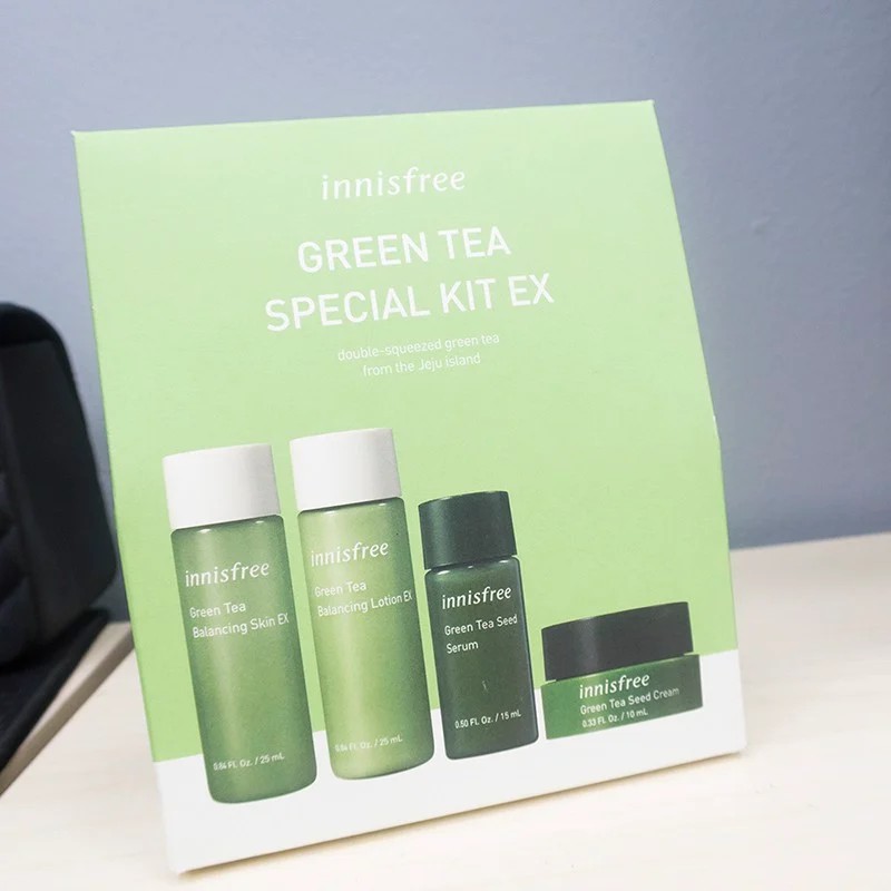 [Hàng Auth Hàn Quốc] Bộ dưỡng da - Bộ dưỡng ẩm chiết xuất từ lá Trà Xanh Innisfree Hàn Quốc Mẫu Mới | BigBuy360 - bigbuy360.vn