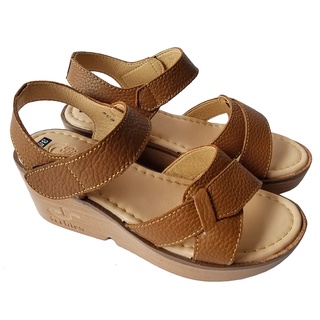 Giày Đế Xuồng Da Bò Thật BIGGBEN Cao 5cm HKD422