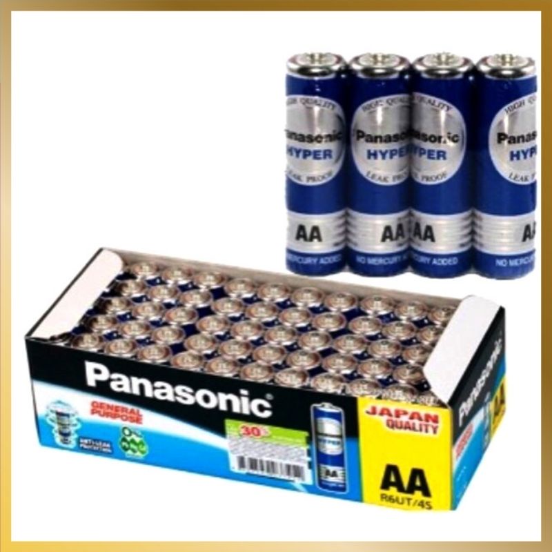 Pin AA 1,5V Panasonic R6UT/4S - Hàng chính hãng