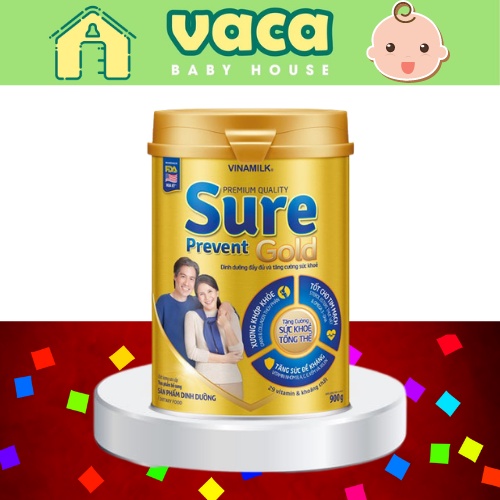 Sữa bột Sure Prevent Gold lon 900g