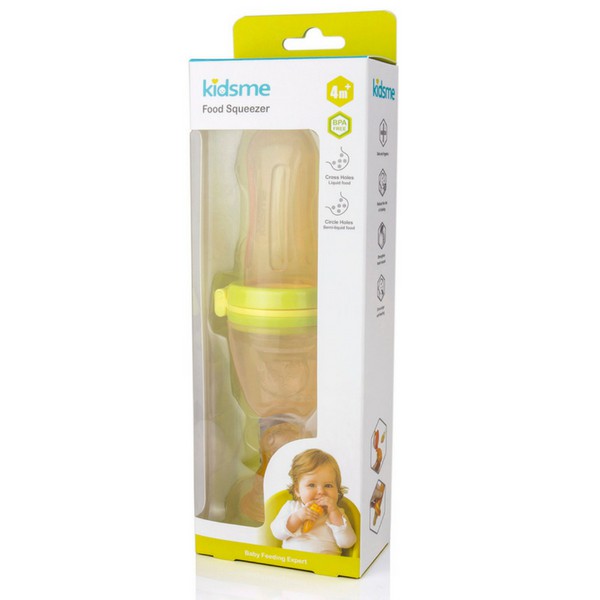 Bình Bóp Ăn Dặm Cháo Bột kidsme - Từ 04 Tháng Tuổi
