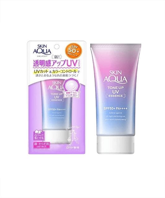 Kem chống nắng Skin Aqua Tone Up UV Essence SPF50+/PA++++(hồng xanh)