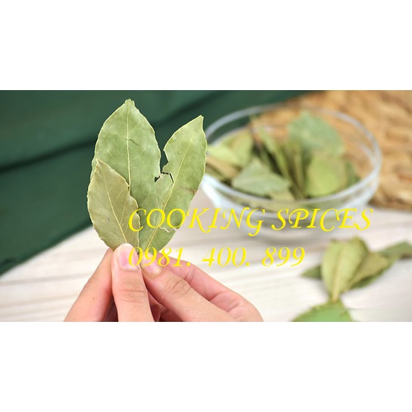 Lá Nguyệt Quế sấy khô dùng cho các món hầm  .