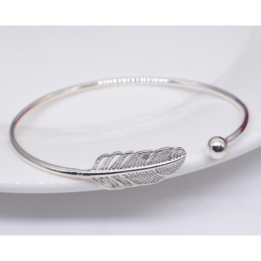 Vòng đeo tay bạc 925 phong cách Âu Mỹ thời trang cho nữ