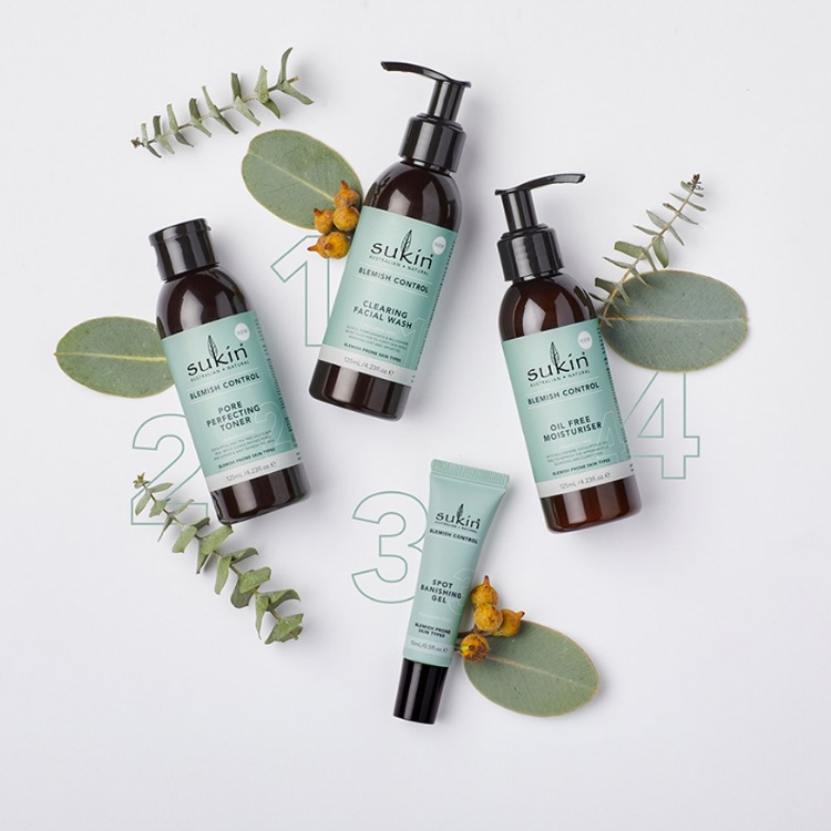 Nước Cân Bằng Se Khít Lỗ Chân Lông Sukin Blemish Control Pore Perfecting Toner