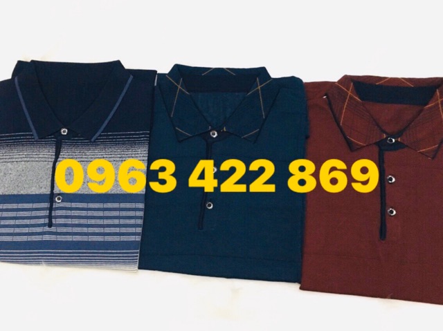 áo phông trung niên cao cấp cho bố cho ông