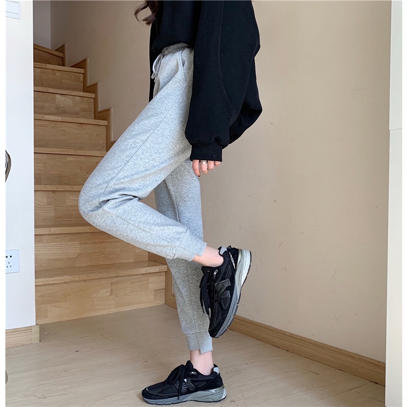 Quần Dài Lưng Cao Phong Cách Hàn Quốc Cho Nữ