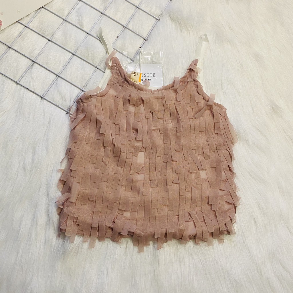 Sét bộ bé gái size 13-21kg chân váy kim sa sành điệu