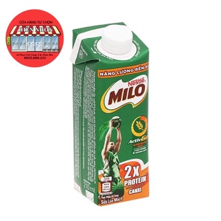 Sữa lúa mạch Milo nắp vặn hộp 210ml