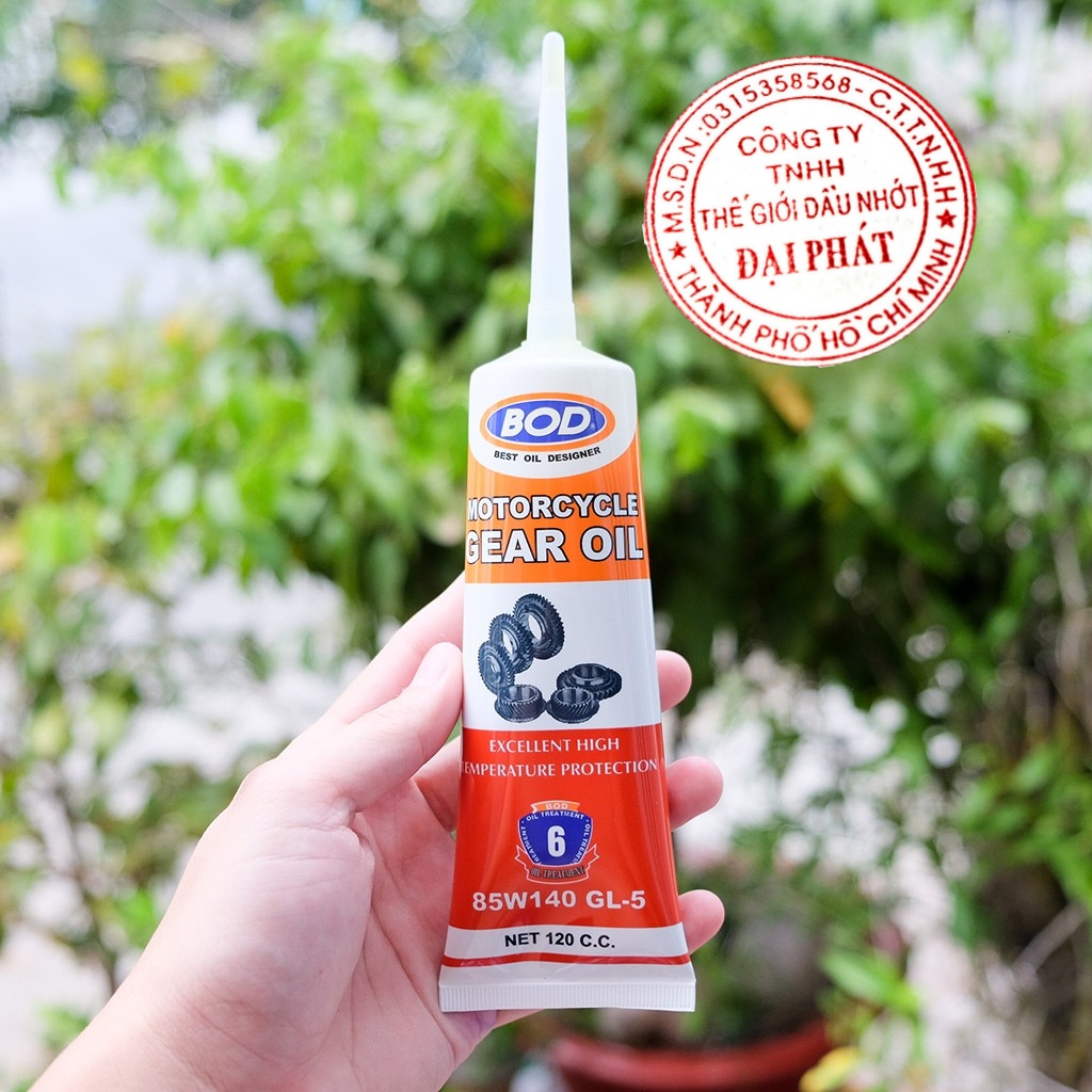 Dầu nhớt hộp số BOD 85w140 chống hú láp