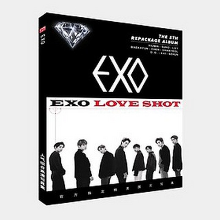 Combo photobook exo don't mess up my tempo gói quà túi quà album ảnh có poster postcard bookmark banner huy hiệu tập ảnh