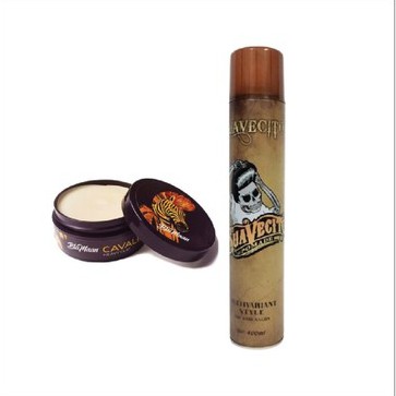 COMBO SÁP VUỐT TÓC NAM BLUMAAN CAVALIER HEAVY CLAY + GÔM XỊT TÓC SUAVECITO TẠO NẾP TÓC NAM NỮ