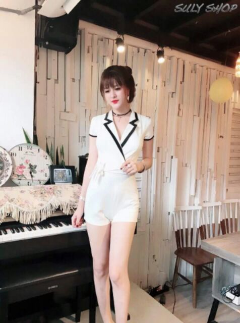 Jumpsuit lửng thời trang nữ
