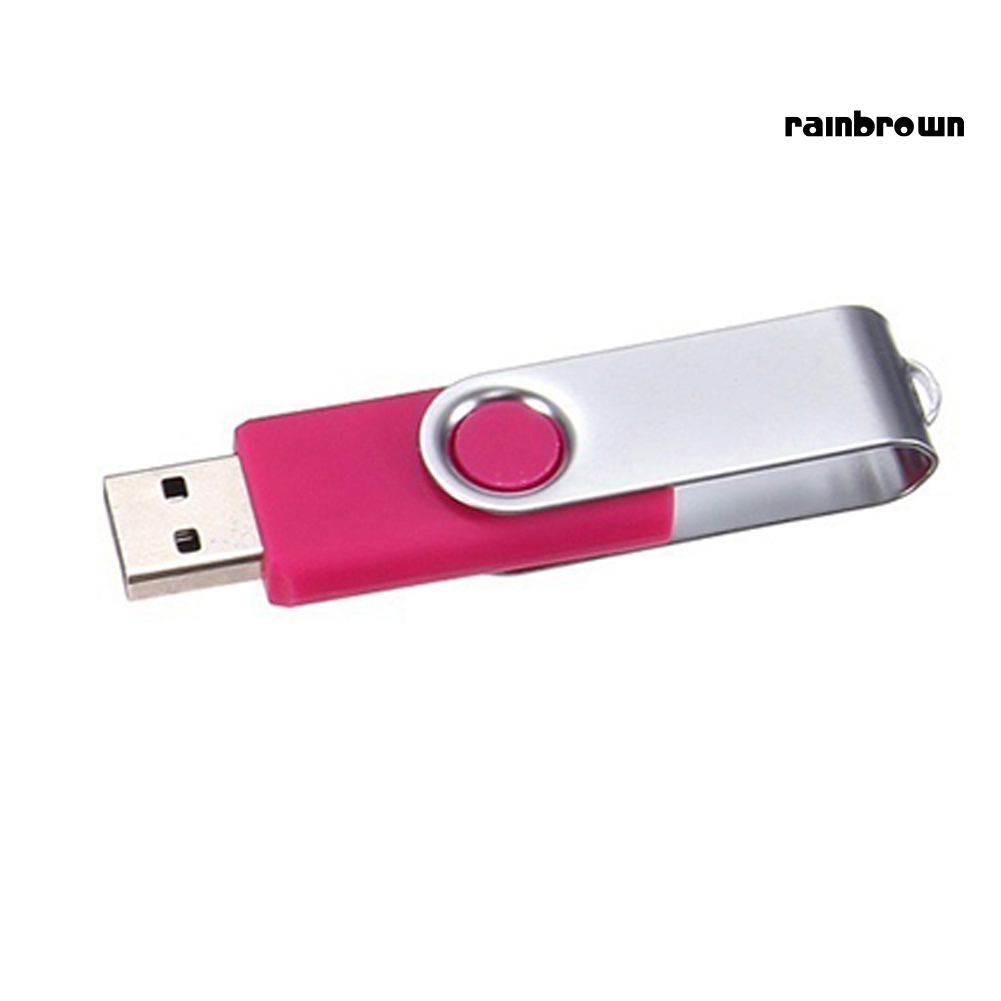 64MB Portable Rotating USB 2.0 Flash Memory Stick Pen Drive Data Storage U Disk /RXDN/