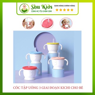 Shu kids cốc tập uống 3 giai đoạn Kichi cho bé